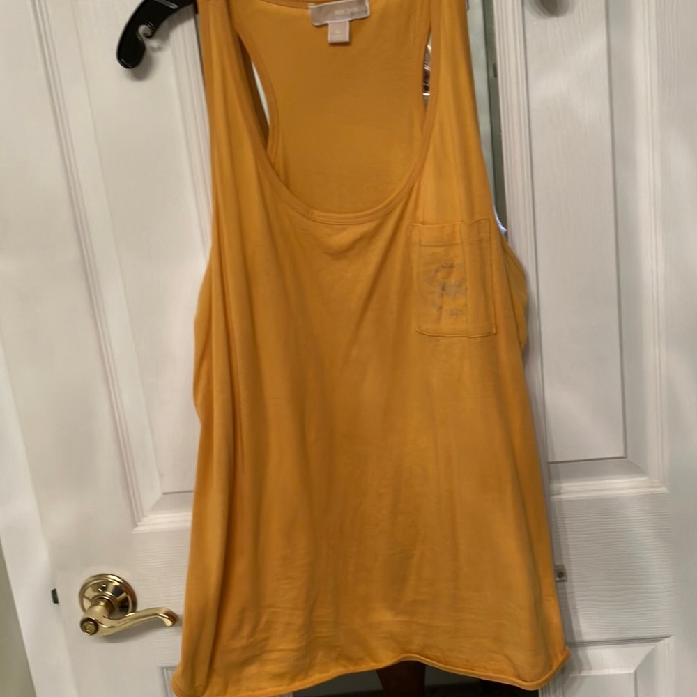 Michael Kors golden yellow tank